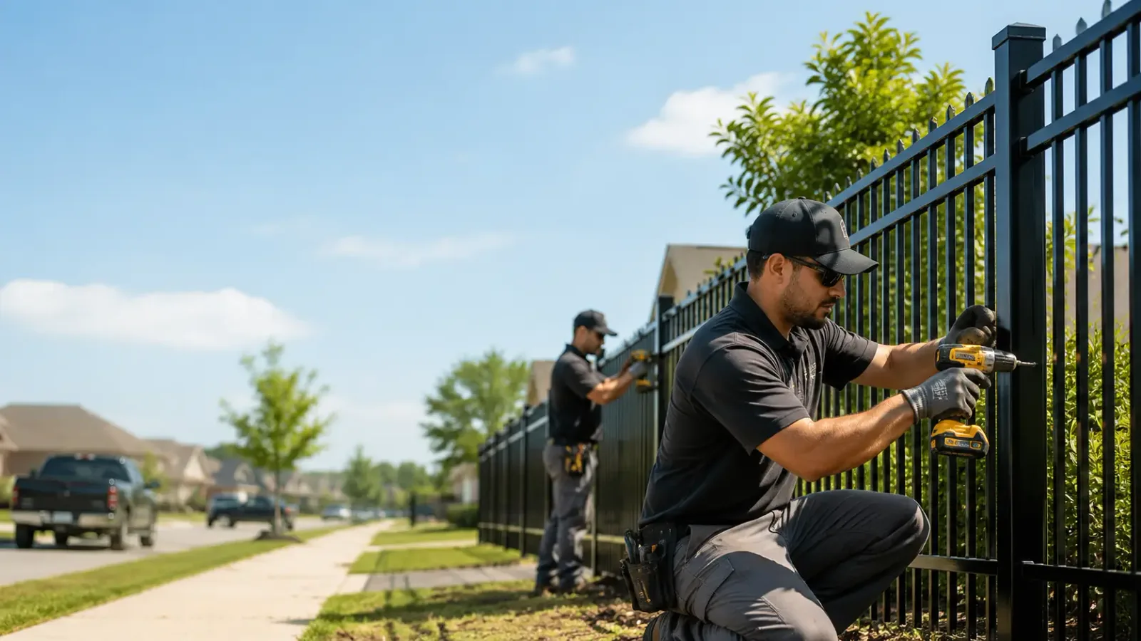 Metal Fence Installation in Gays, IL